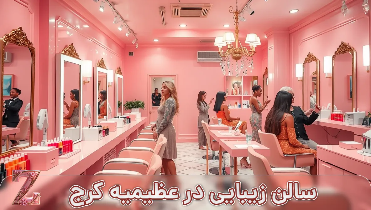 سالن زیبایی در عظیمیه کرج