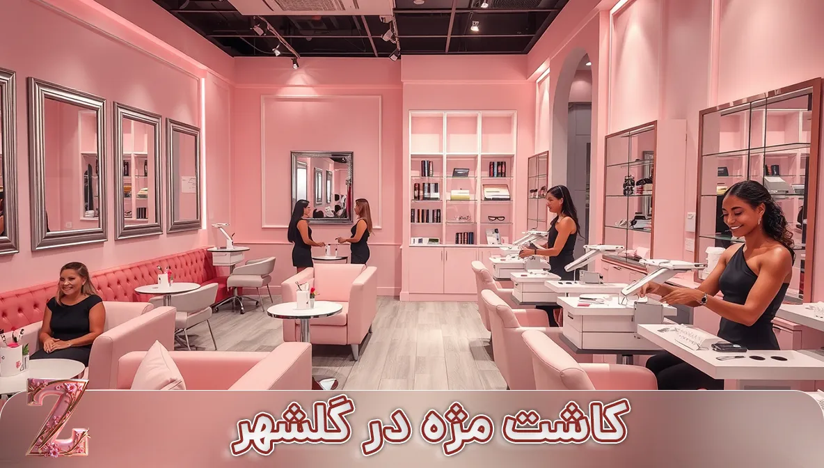 سالن کاشت مژه در گلشهر