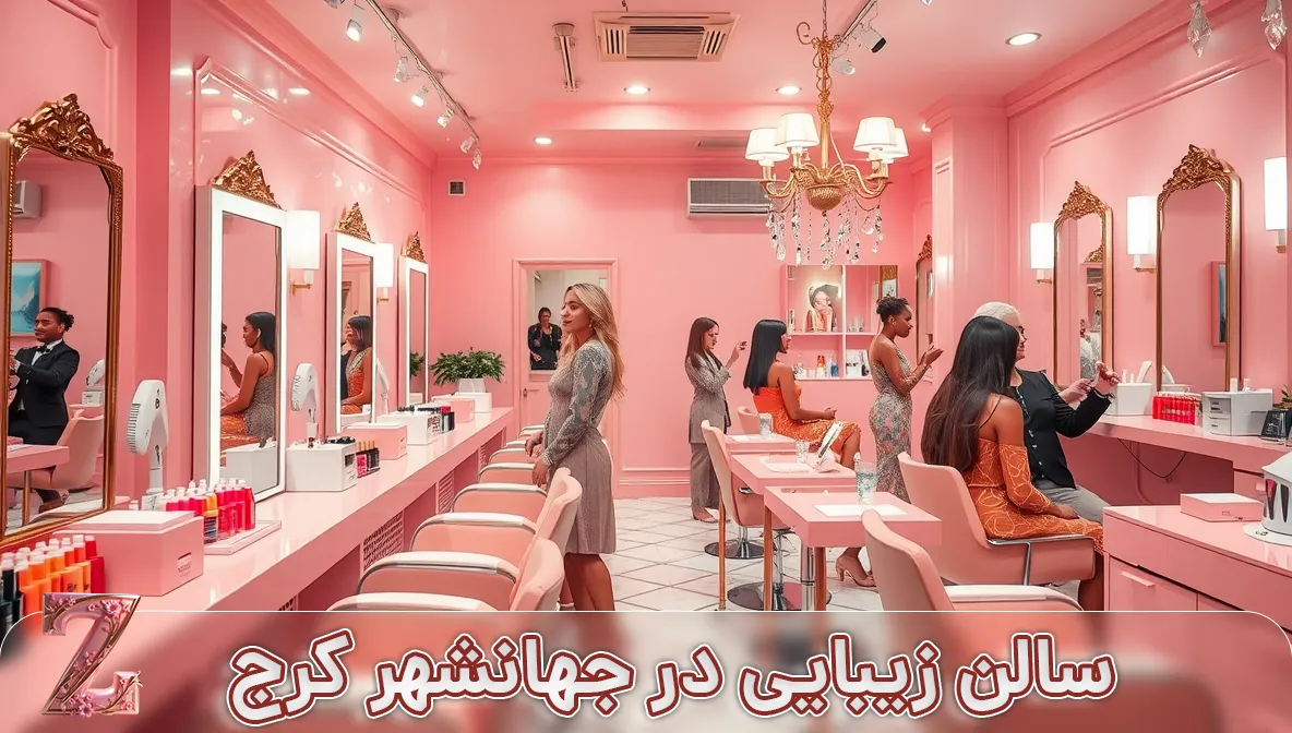 سالن زیبایی در جهانشهر کرج