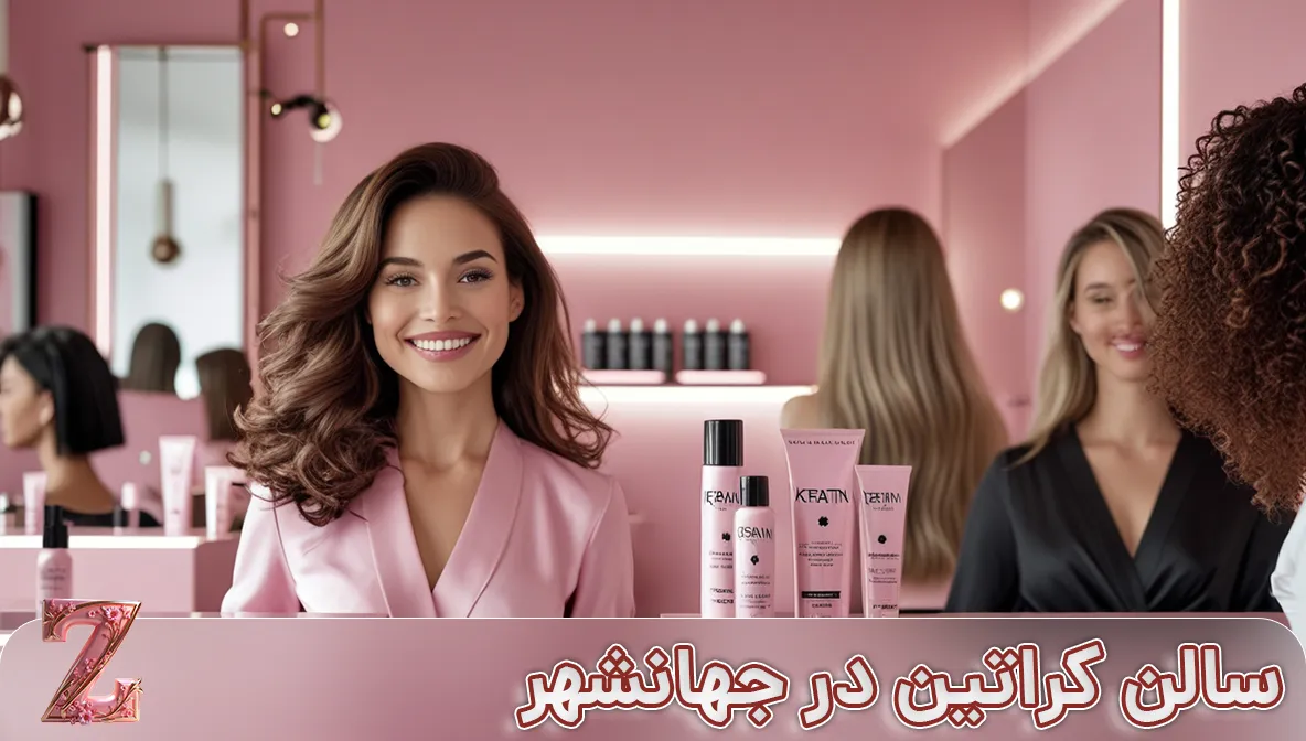 سالن کراتینه مو در جهانشهر