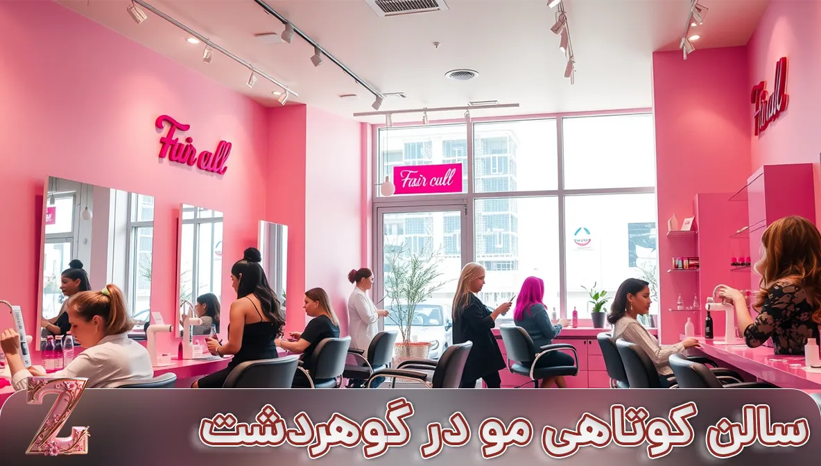 سالن کوتاهی مو و کوپ کار در گوهردشت