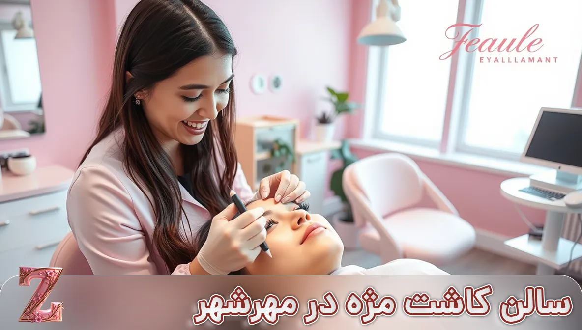 سالن کاشت مژه در مهرشهر