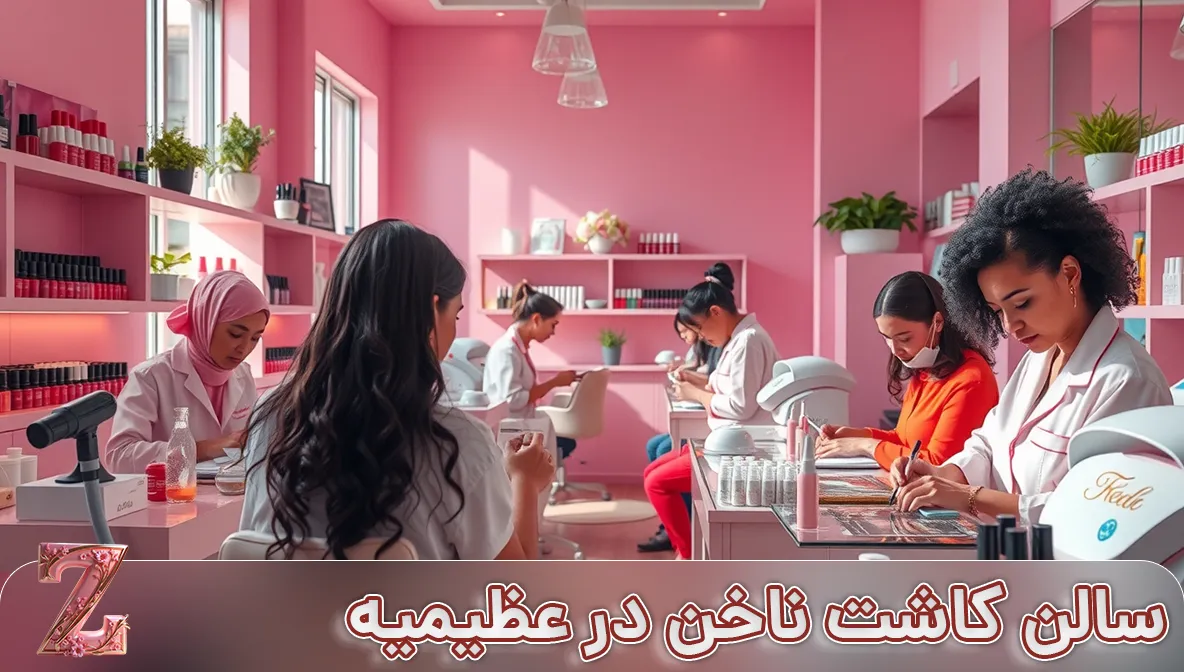 سالن کاشت ناخن در عظیمیه