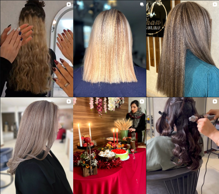 رنگ مو در گوهردشت