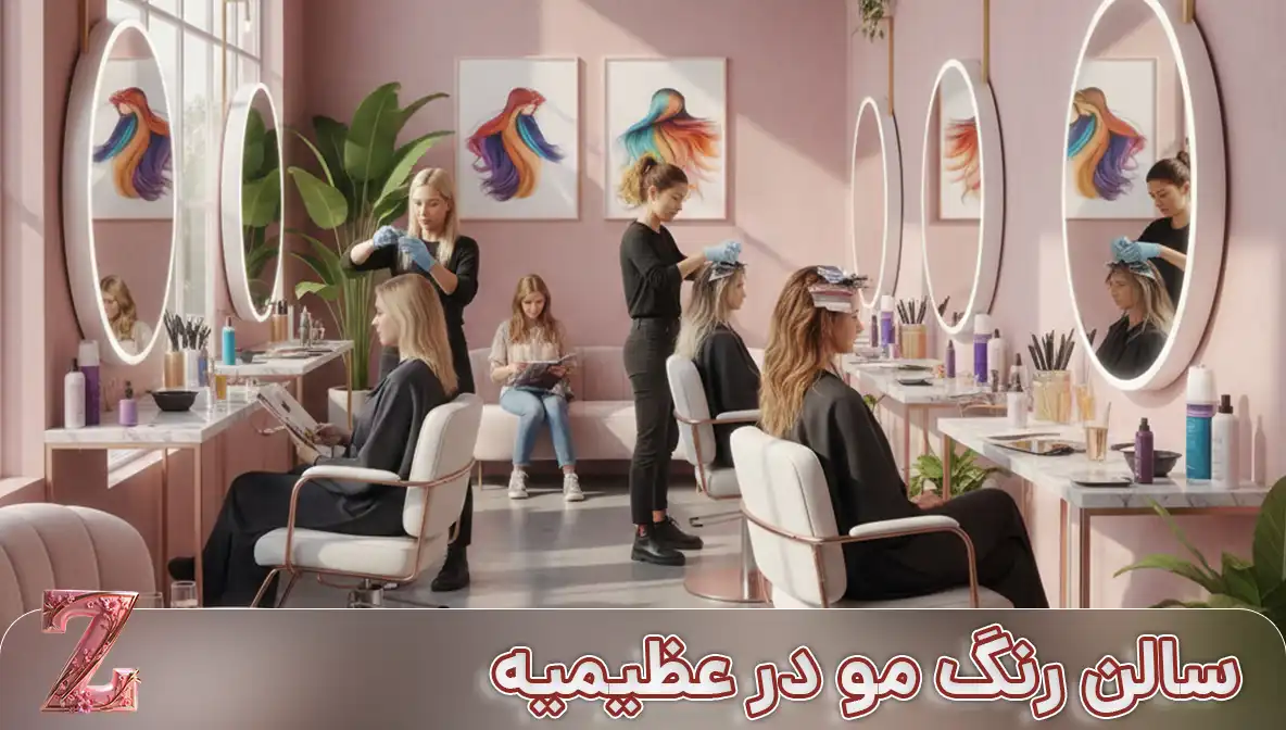سالن رنگ مو در عظیمیه