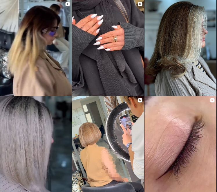 بهترین سالن رنگ مو در گلشهر