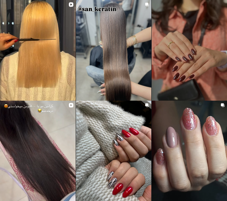 بهترین سالن های کراتینه مو در گوهردشت