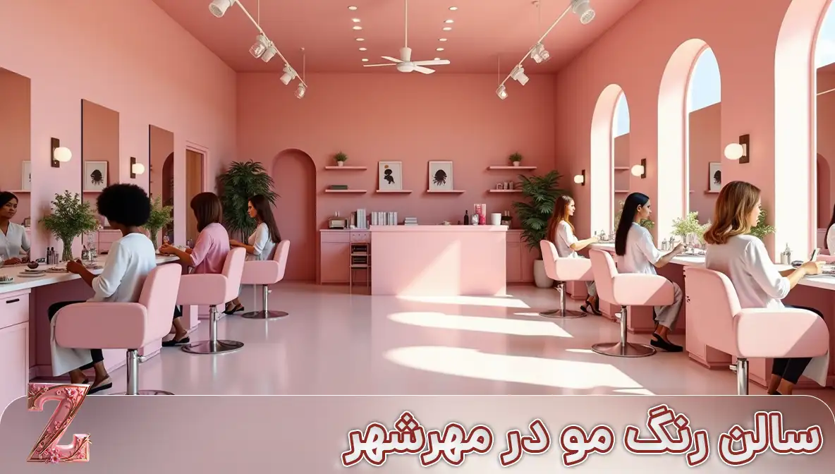 سالن رنگ مو در مهرشهر